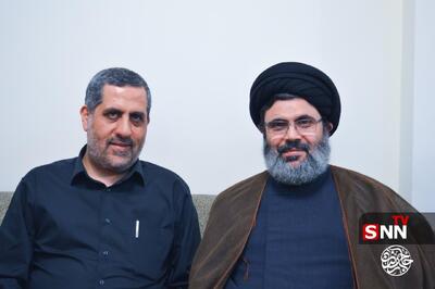 تصویری منتشر نشده از شهیدان سید هاشم صفی‌الدین و حاج سعید ایزدی (حاج رمضان)