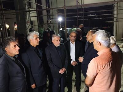بازدید وزیر میراث فرهنگی از یک پروژه گردشگری