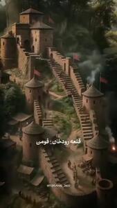 فیلم بازسازی قلعه‌های باستانی ایران با هوش مصنوعی