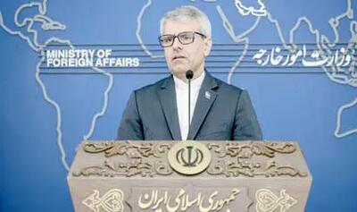بقایی: ایران هیچ‌گاه برای مذاکره التماس نمی‌کند
