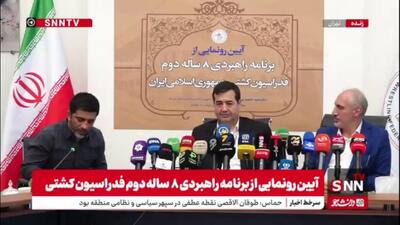دبیر: برنامه هفتم و بیانیه گام دوم انقلاب به طور کامل در برنامه راهبردی ۸ ساله دوم فدراسیون کشتی دیده شده است