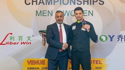 پردل نخستین مدال بین المللی تاریخ هی بال ایران را کسب کرد