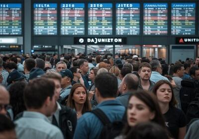 لغو و تاخیر 5 هزار پرواز و سرگردانی هزاران مسافر در فرودگاه‌های آمریکا - تسنیم