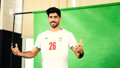  فوتوشوت های جذاب تیم ملی در یک مجموعه