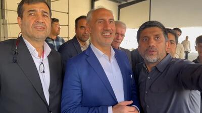 بازدید وزیر ورزش و معاون رییس جمهور از پروژه های عمرانی فدراسیون کشتی