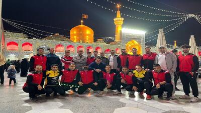 سفر معنوی، فرهنگی و ورزشی رسانه ورزش به مشهد مقدس