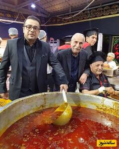 سبزی پاک کردنِ بامزه سپند امیرسلیمانی در ترافیک!