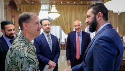 دیدار جولانی و فرمانده سنتکام