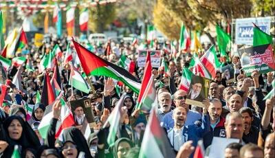 برگزاری راهپیمایی«جمعه‌های خشم» درحمایت از مردم فلسطین و غزه در گلستان