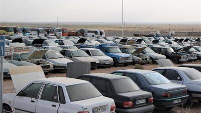 آغاز جمع‌آوری خودروهای رهاشده در معابر تهران از شنبه