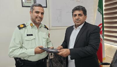 تجلیل از سبزپوشان نیروی انتظامی زرآباد
