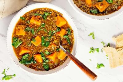 طرز تهیه عدسی اسفناج ، خوشمزه و پرخاصیت