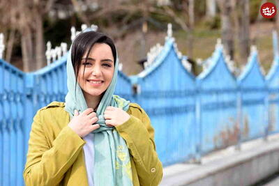 تاریخ وبگردی | وقتیکه نازنین بیاتی دل به طبیعت می سپارد