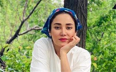 زمان وبگردی ؛ مدل ابروی عجیب بازیگر سریال فاصله ها