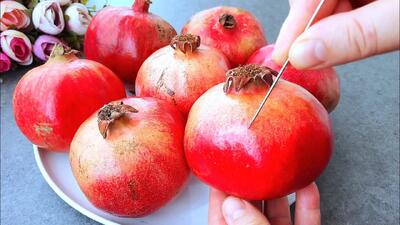 آیا سوزن و انار داری؟ طرز تهیه دسر خوشمزه با انار