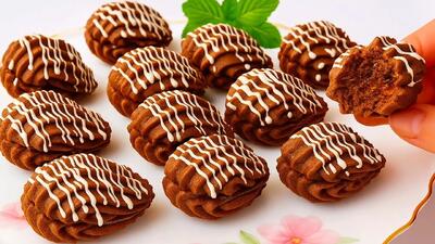 طرز تهیه کوکی صدفی شکلاتی بهترین گزینه برای جشن ها و مهمانی ها !
