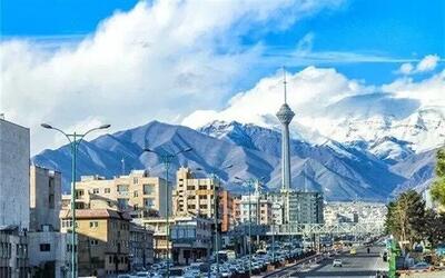 کاهش دمای تهران از شنبه