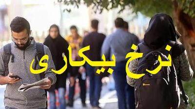 نرخ بیکاری تابستان ۱۴۰۴ به ۷.۴ درصد رسید