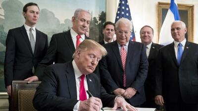 ترامپ  قصد سفر به اسرائیل را ندارد