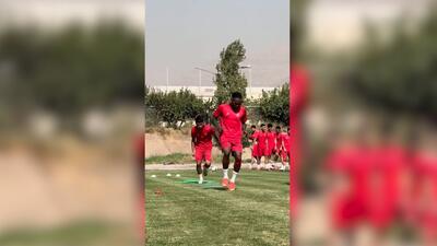  لحظاتی از تمرین امروز پرسپولیس (16 مهر)