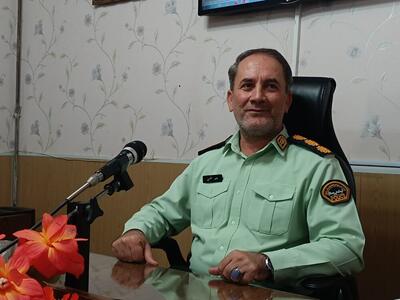 کاهش ۱۳ درصدی جرائم در بیجار طی نیمه نخست سال بیجار