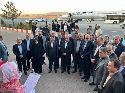 ورود اعضای کمیسیون آموزش، تحقیقات و فناوری مجلس شورای اسلامی به تبریز