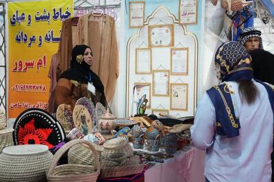 پنجمین نمایشگاه توانمندی‌های روستاییان و عشایر خوزستان برپاست