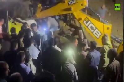 رانش زمین در هند ۱۸ کشته و چندین مفقود برجای گذاشت
