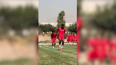 لحظاتی از تمرین امروز پرسپولیس (۱۶ مهر)
