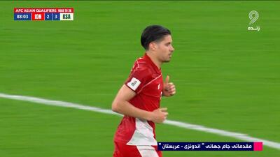 گل دوم اندونزی به عربستان (دبل کوین دیکس - پنالتی)