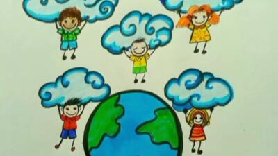 نقاشی روز جهانی کودک مناسبت روز کودک