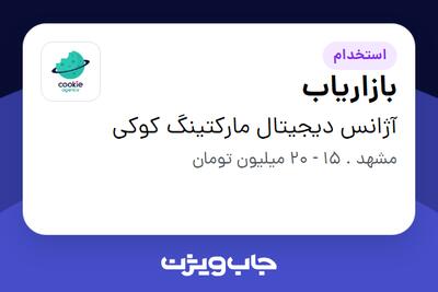 استخدام بازاریاب در آژانس دیجیتال مارکتینگ کوکی