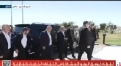 ببینید | اولین حضور مسئولان حماس پس از تلاش اسرائیل برای ترور در دوحه