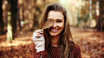 طبیعت درمانی با برگ‌های پاییز !