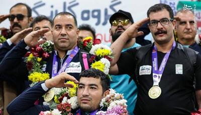 عکس/ مراسم استقبال از مدال‌آوران تیم ملی پارادو و میدانی