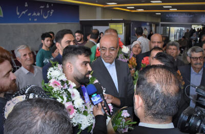 استقبال باشکوه از قهرمانان پارادوومیدانی کرمانشاه