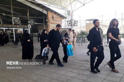 چشمه خاور: ۵.۷ میلیون مسافر از مرز مهران تردد کردند