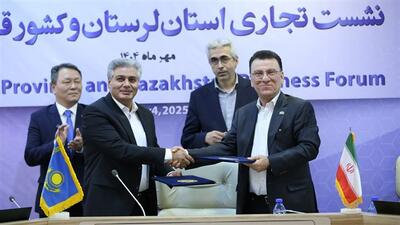 لرستان ظرفیت‌ تامین بخشی از نیاز بازار قزاقستان را دارد