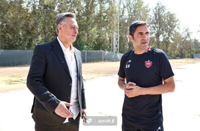 برگزاری تمرین پرسپولیس با حضور مدیر آکادمی - پارس فوتبال