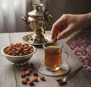 خواص توت خشک با چای