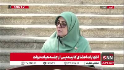انتقاد یک خبرنگار از عدم حضور وزرای اقتصاد، نیرو، راه، کشور و صمت در جمع خبرنگاران + پاسخ سخنگوی دولت