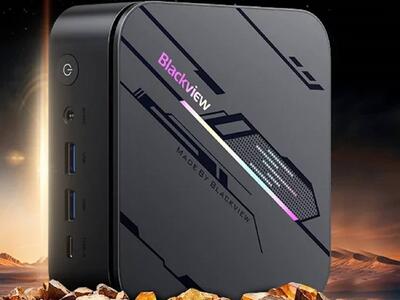 پشتیبانی هم‌زمان از سه مانیتور 4K در مینی‌پی‌سی جدید Blackview