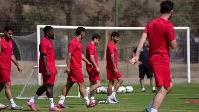 تمرینات پرسپولیس در تعطیلات فیفادی