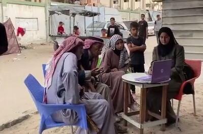 انتظار ساکنین غزه برای شروع جلسه امضای تفاهم آتش‌بس