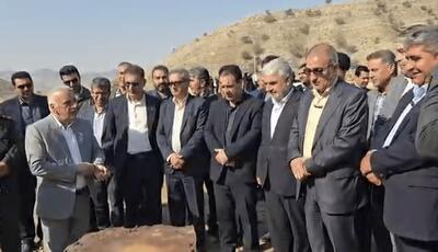 خطی که آب شرب ۱۰ هزار نفر را تضمین می‌کند