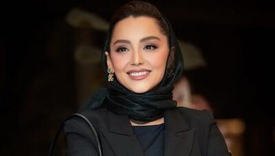 رونمایی نازنین بیاتی از تیپ تمام مشکی و گران‌قیمتش! (عکس)