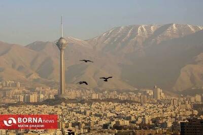 کیفیت هوای تهران برای گروه‌های حساس ناسالم است