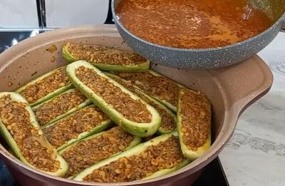 دلمه کدو سبز تبریزی؛ غذای اصیل و خوشمزه تبریزی