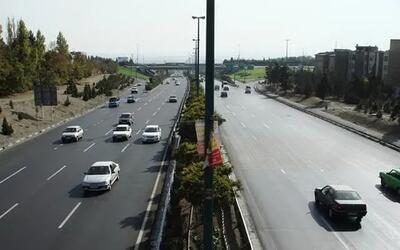 کیفیت هوای تهران در شرایط نارنجی