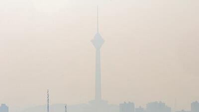 هوای تهران آلوده است